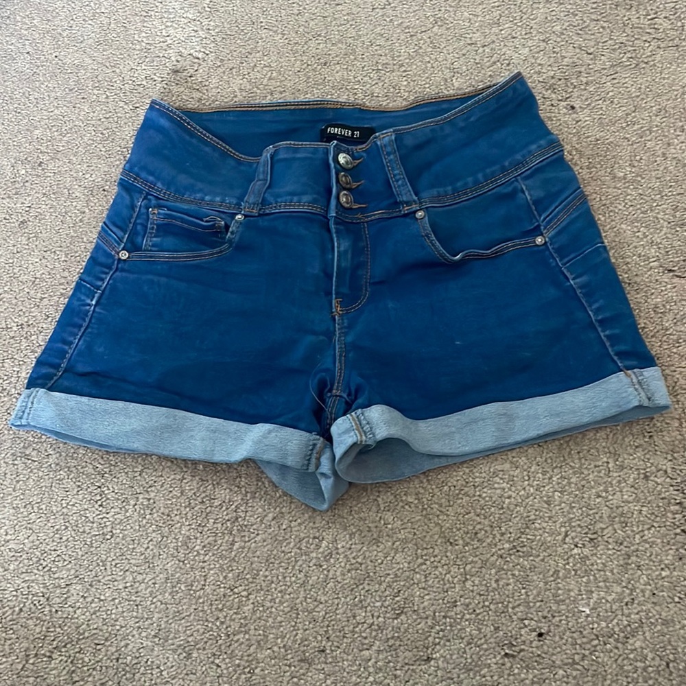 Jean Stretch Shorts